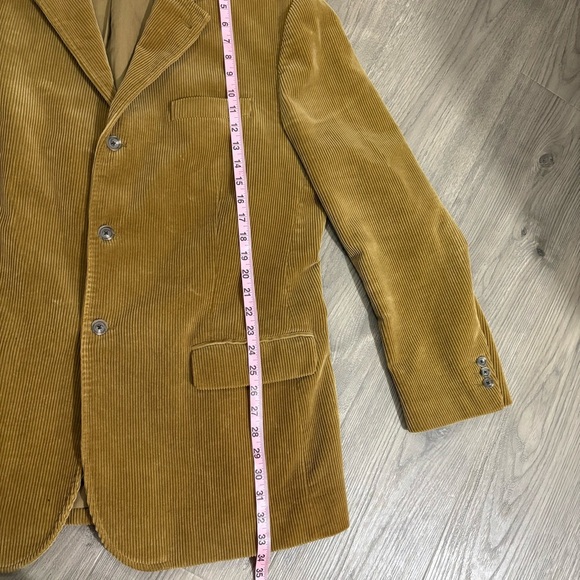 Vtg Polo Ralph Lauren Brown Corduroy Sport Coat Blazer Mens XL Preppy Cotton - Picture 6 of 16